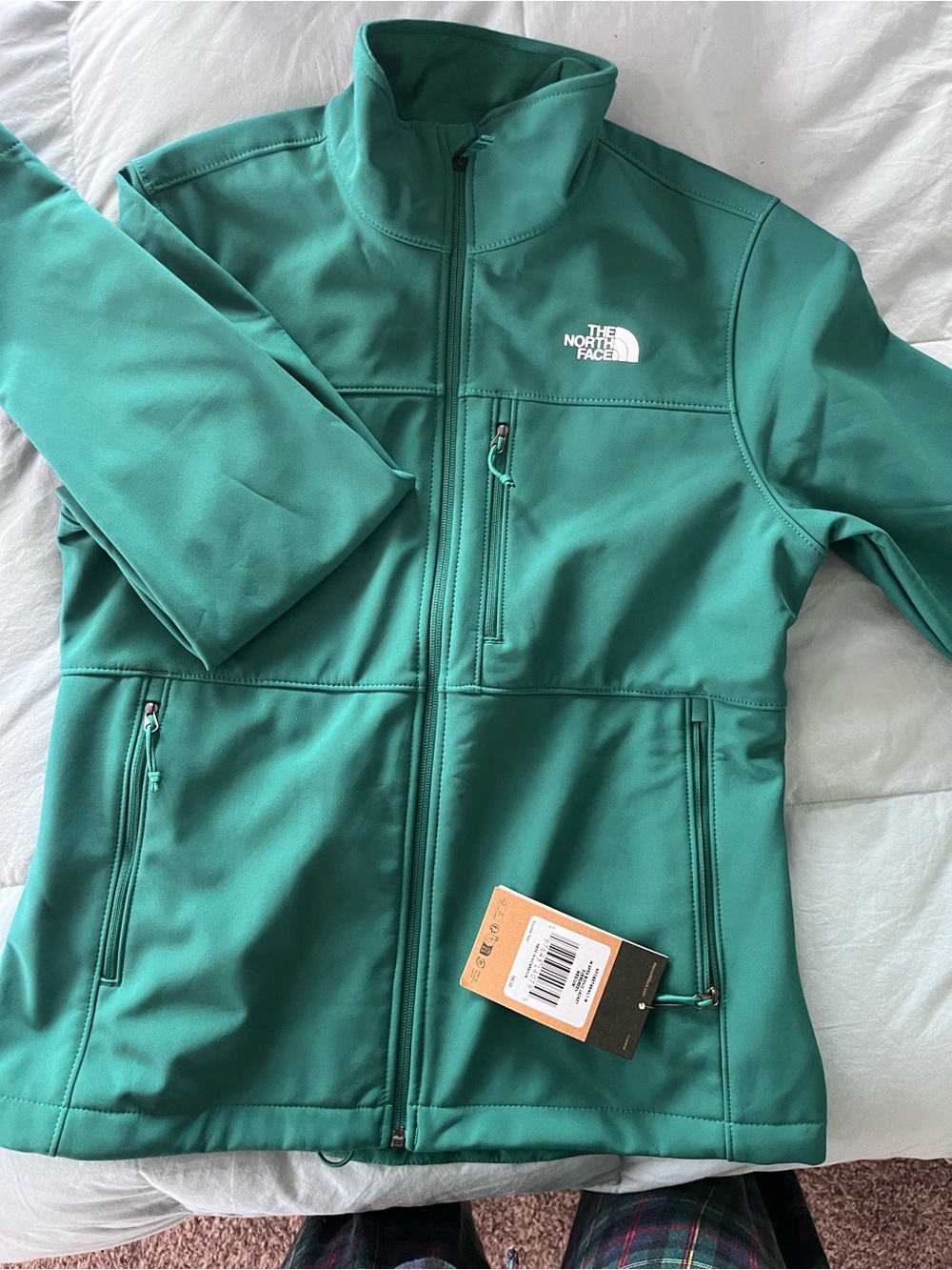 The North Face Women's Teal Green Softshell Jacket